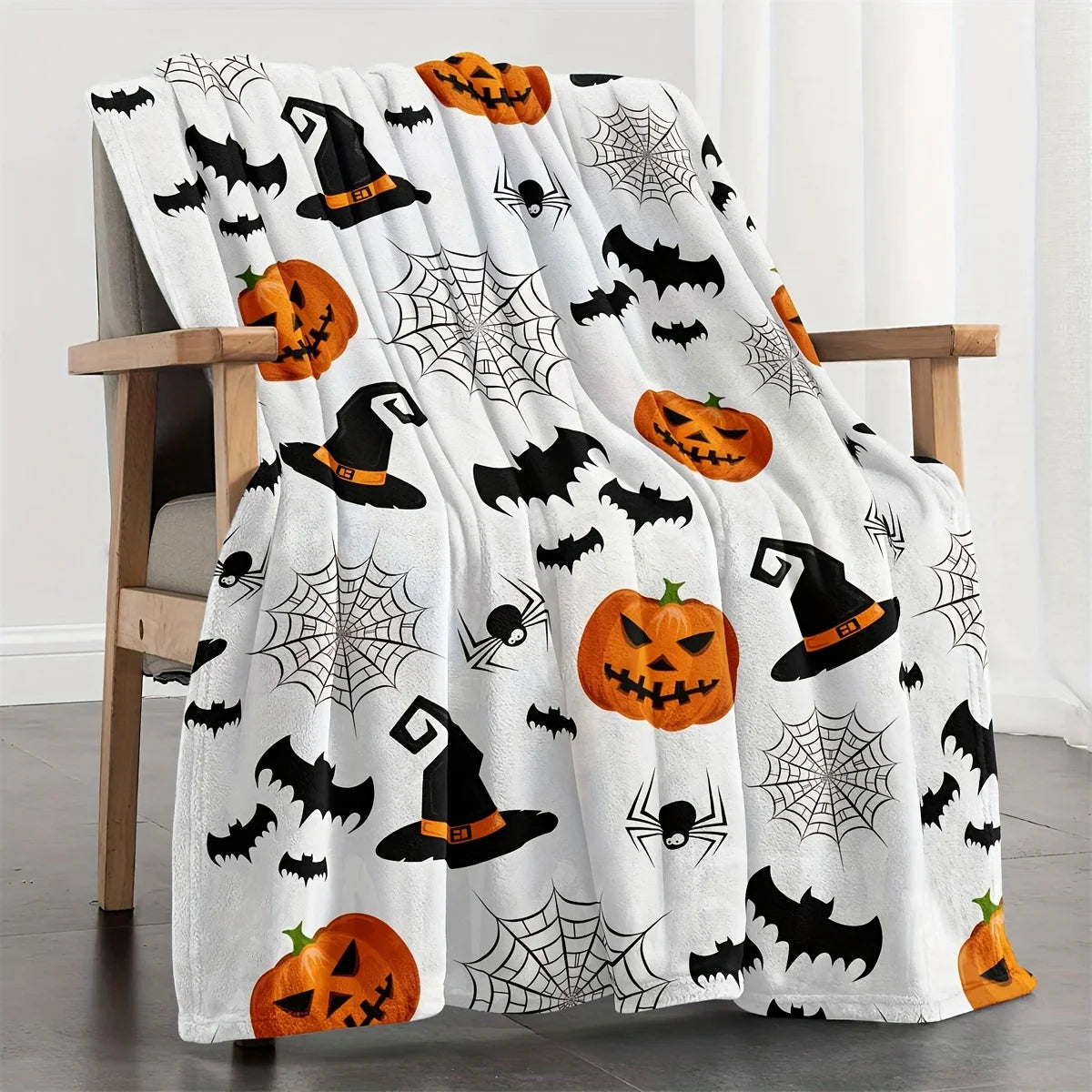 Spooky Comfort Throw Blanket