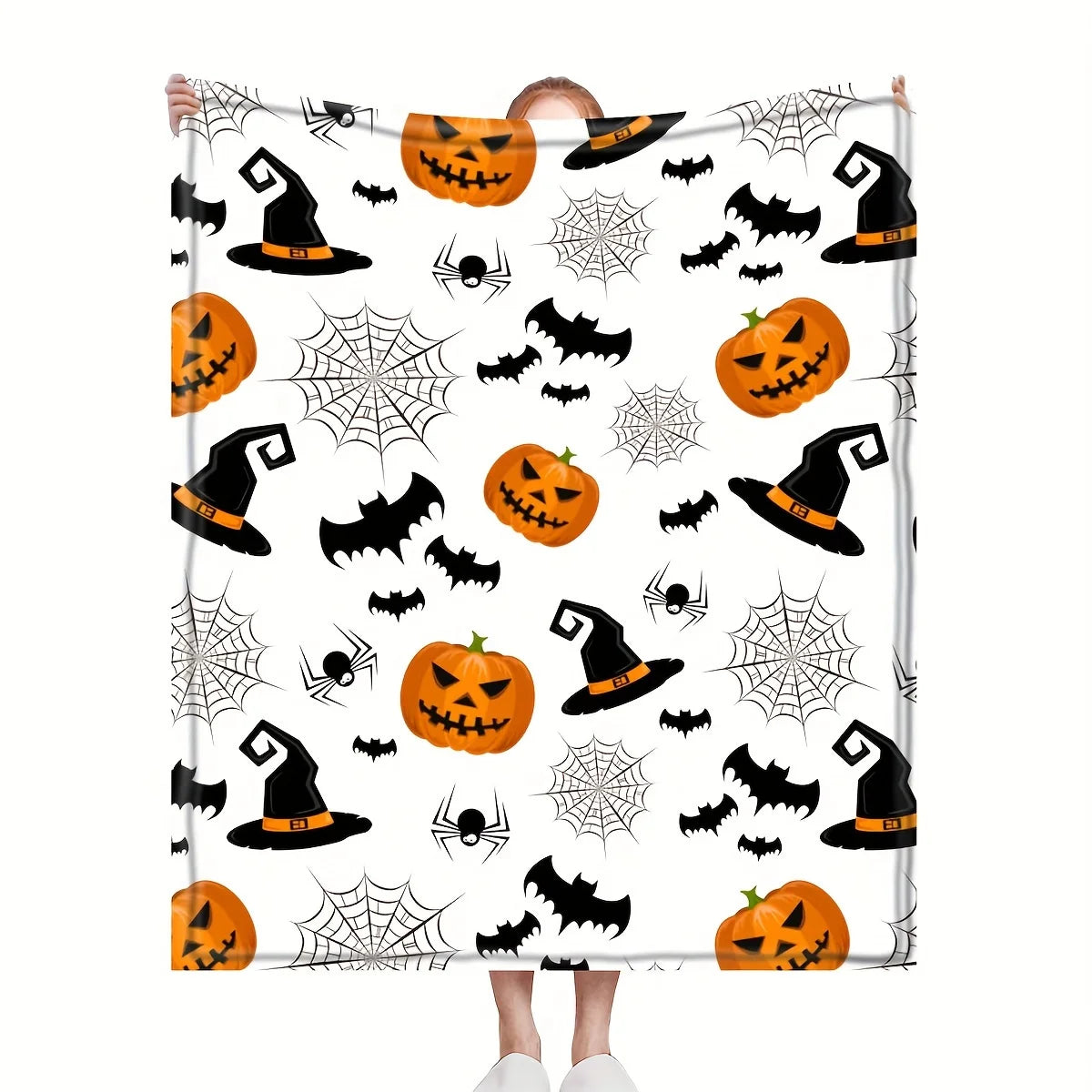 Spooky Comfort Throw Blanket