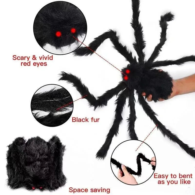 Giant Spooky Spider Decor