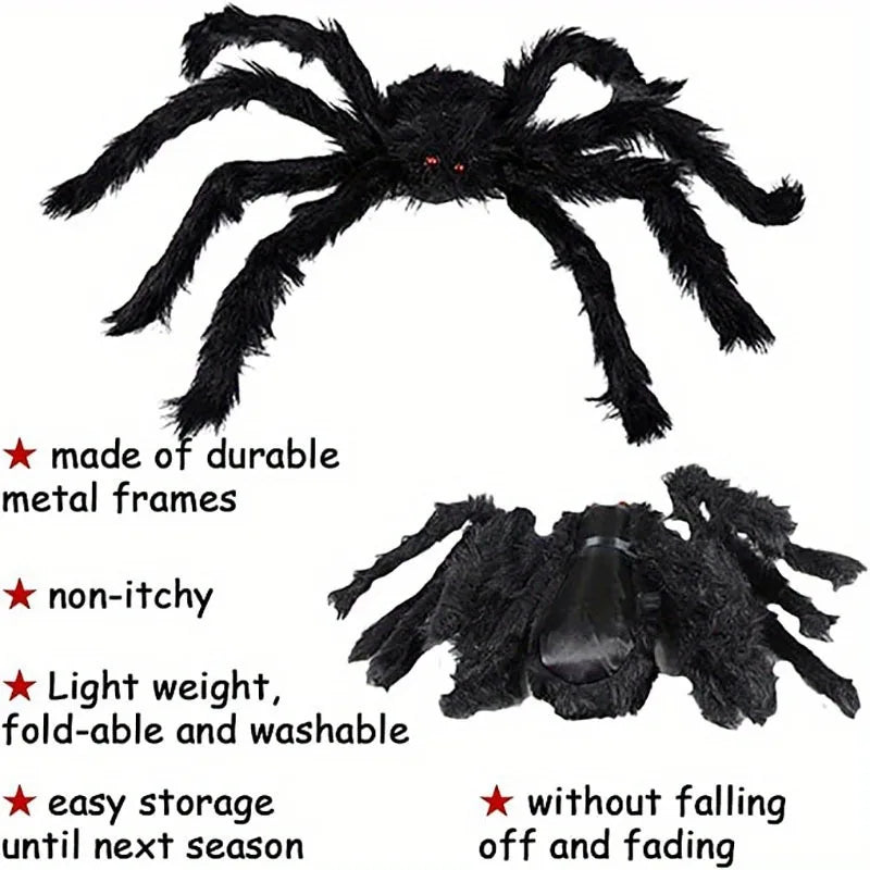 Giant Spooky Spider Decor
