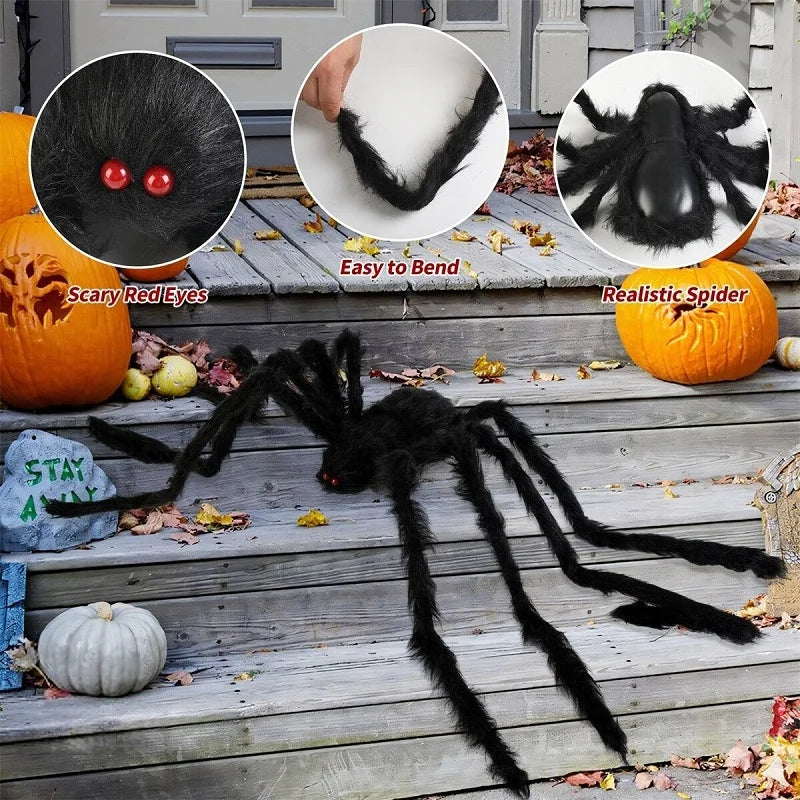 Giant Spooky Spider Decor