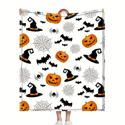 Spooky Comfort Throw Blanket