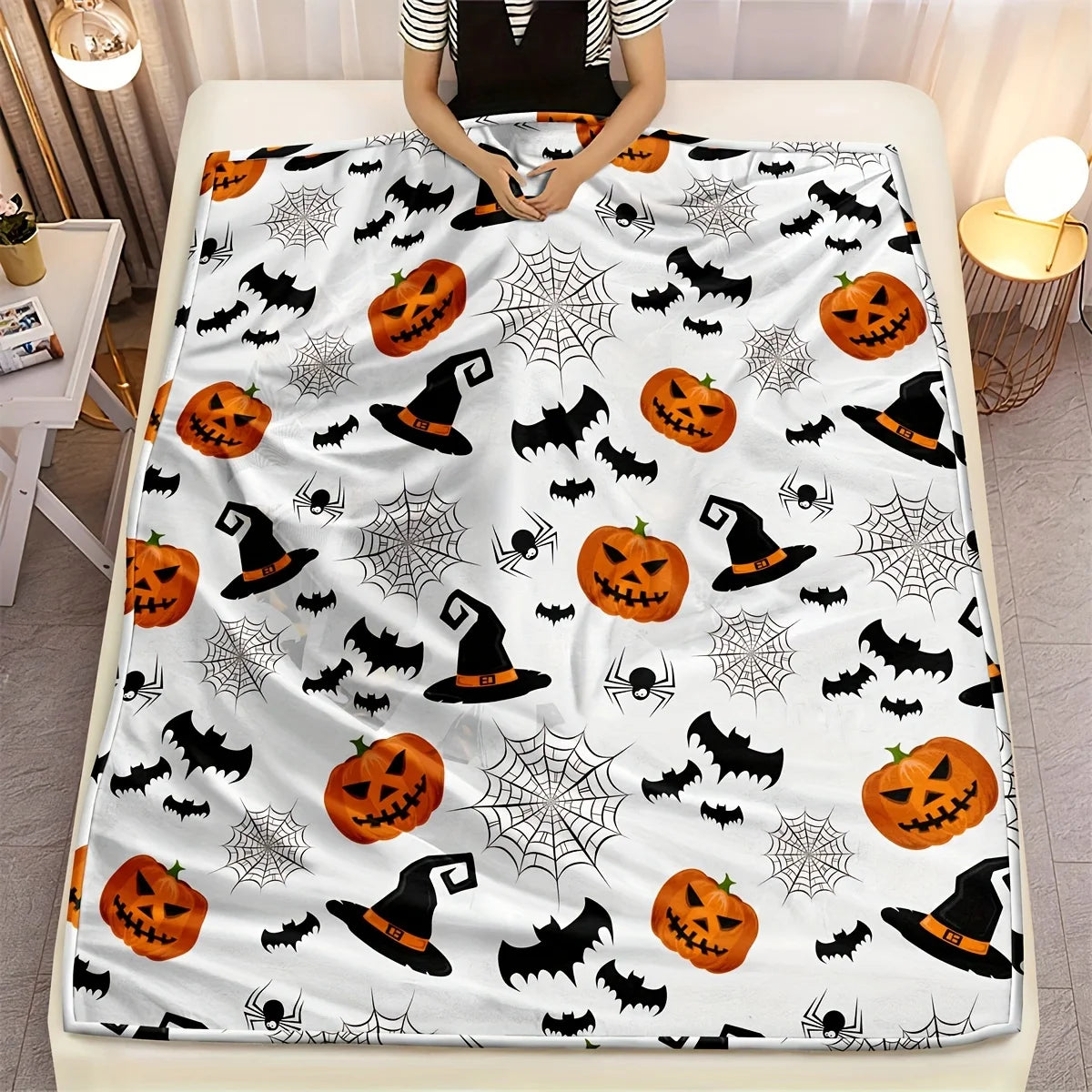 Spooky Comfort Throw Blanket