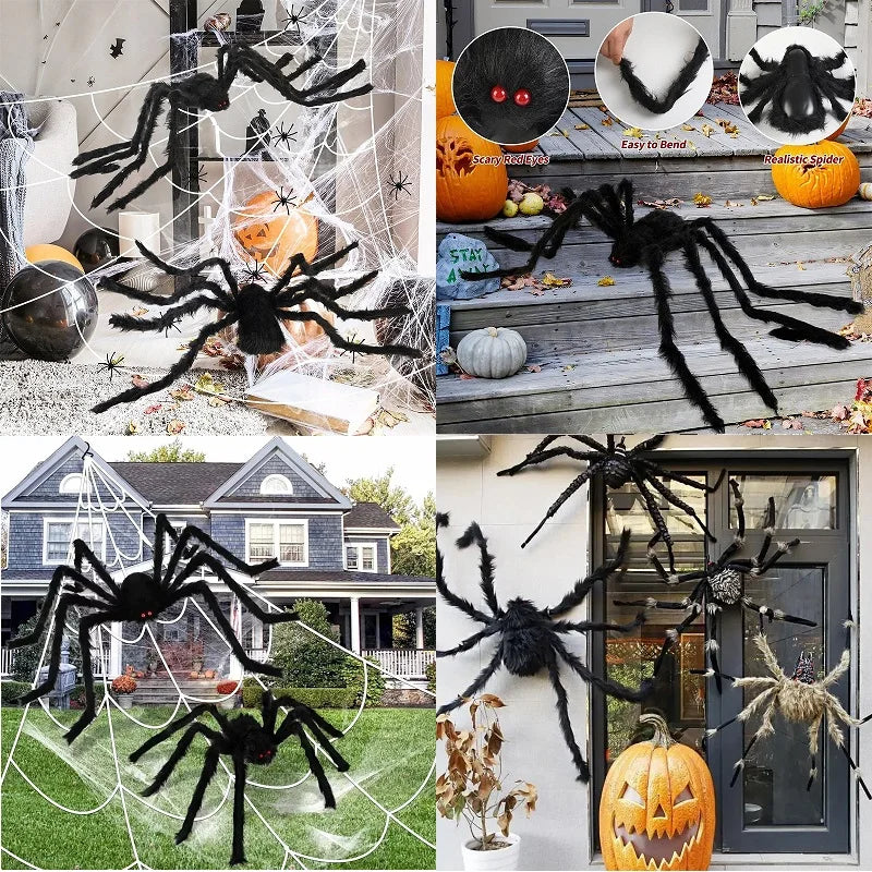 Giant Spooky Spider Decor